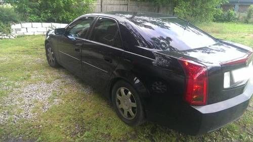 2004 cadillac cts black