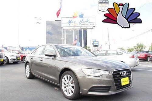 2013 audi a6 turbo loaded leather sunroof nav