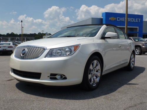 2011 buick lacrosse cxl sedan canvas top white diamond beautiful car