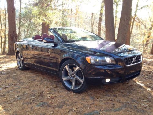 2007 volvo c70 t5 rdesign 6 speed rare loaded dynaudio navigation sirius custom