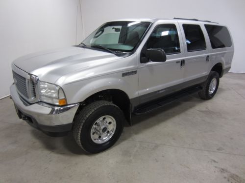 04 ford excursion  xlt 6.0l turbo diesel 4x4 thrid row seat 80+ pics