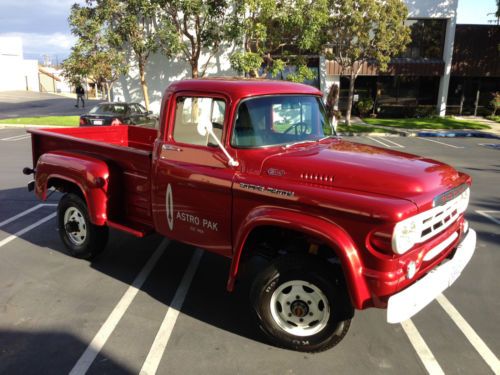 Amazing 59 dodge power wagon, fully restored!