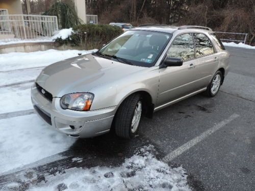 05 subaru impreza 2.5rs 1 owner super clean wgn awd alloy wheels no reserve!!!!