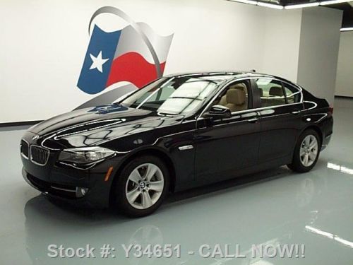 2013 bmw 528i turbocharged prem sunroof htd leather 17k texas direct auto