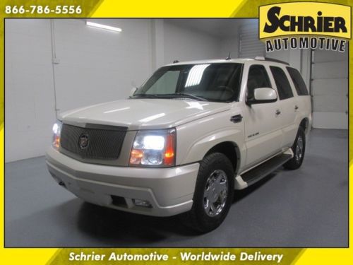 2004 cadillac escalade awd v8 navigation rear dvd 7 passenger