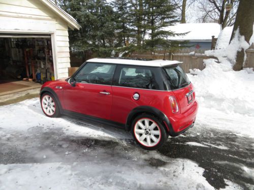 2003 mini cooper s chili red