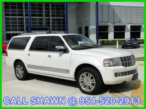 2010 lincoln navigator l, navi,backupcamera,thx sound,dvd/tv, 4x4, hard to find