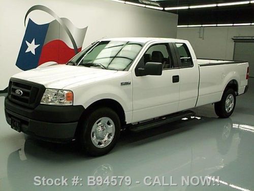 2008 ford f-150 supercab 5.4l v8 long bed 6-pass 46k mi texas direct auto