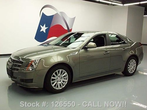 2010 cadillac cts sedan v6 leather alloy wheels 24k mi texas direct auto