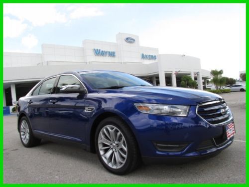 13 certified deep impact blue 3.5l v6 limited *remote start *sony navigation *fl