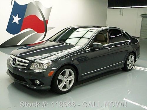 2010 mercedes-benz c300 sport sedan sunroof nav 34k mi texas direct auto