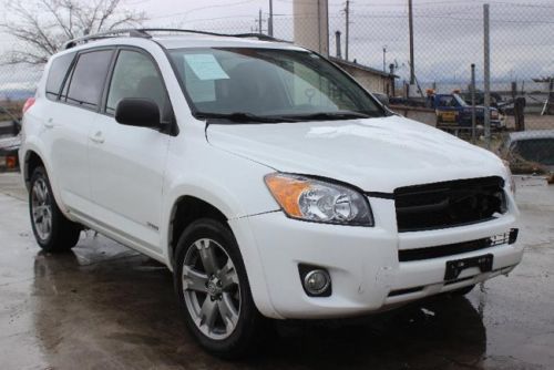 2009 toyota rav4 sport v6 4wd damaged salvage runs! priced to sell wont last!!