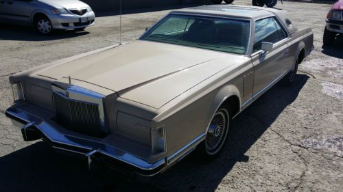 1978 lincoln mark v - cartier edition - low original mileage - estate sale !!!