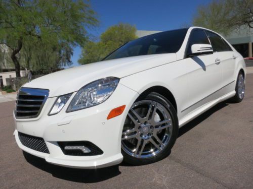 P2 pack navi back up cam keyless pano roof amg whls loaded 2011 2012 09 e350