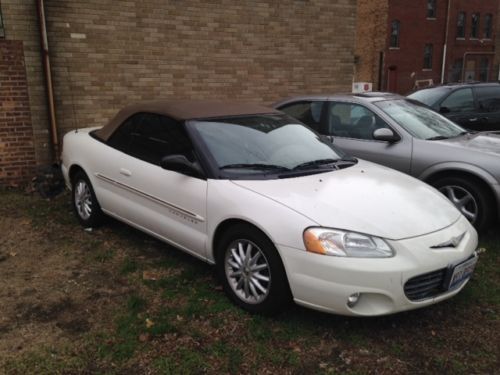 2001 chrysler sebring lxi convertible 2-door 2.7l