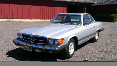 1984 mercedes benz 380 sl convertible