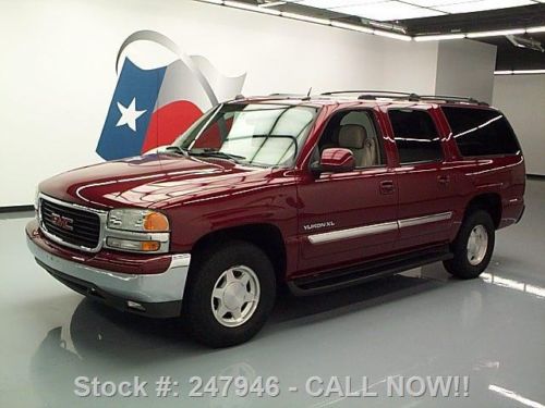 2004 gmc yukon xl 8-pass sunroof htd leather dvd 73k mi texas direct auto