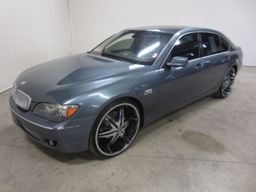 2006 bmw 750 li 4.8l v8 leather sunroof rwd auto 80 pics