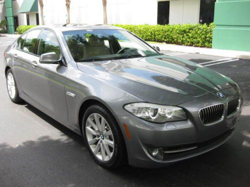 528i premium sport technology navigation camera pdc paddles 1-owner fl msrp $57k