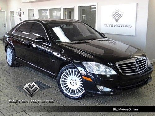 2007 mercedes benz s600 v12 htd cld sts navi keyless go back up cam suede