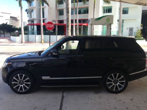 2014 range rover se black on black