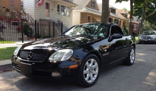 1999 mercedes-benz slk230 kompressor convertible 2-door 2.3l