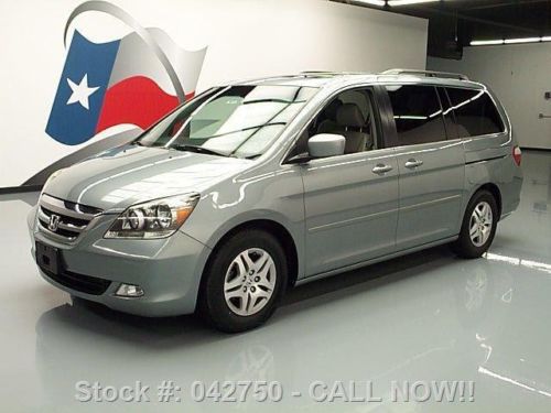 2007 honda odyssey ex-l sunroof htd leather nav dvd 82k texas direct auto