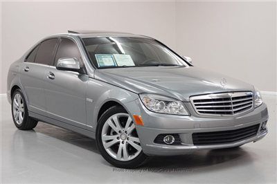 7-days *no reserve* '08 c300 lux navi h/k sound ipod ext 2 year warranty xclean