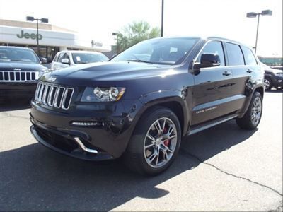 13 grand cherokee 4wd 4dr srt8 new suv auto 6.4l v8 srt hemi mds brilliant black