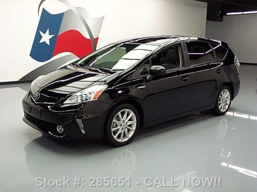 2013 toyota prius v hybrid leather pano roof nav 6k mi texas direct auto