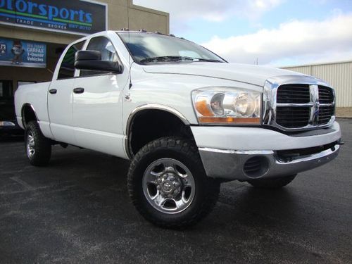 2006 dodge ram2500 st*4wd*cummins turbo diesel*80k miles*1-owner