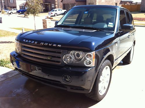 2006 land rover range rover hse