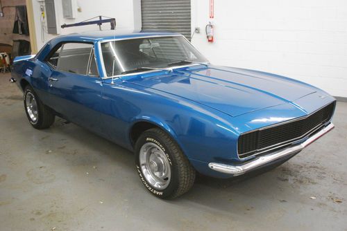 1967 chevrolet camaro rs ss 4p california car buckets console 350 auto rare wow