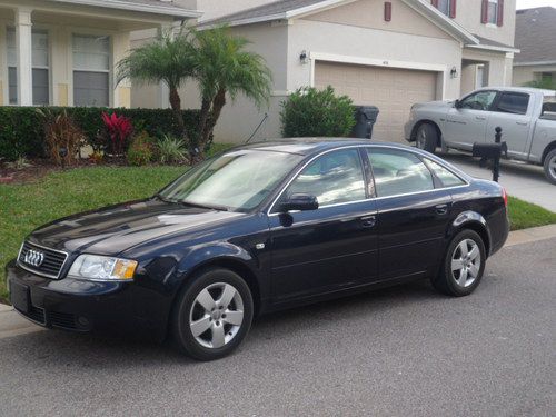 2003 audi a6 quattro premium package 4-door 3.0l full leather all books