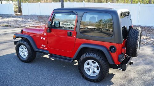 2006 jeep wrangler 2dr x