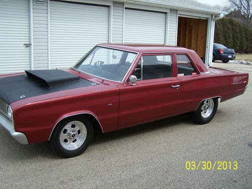 1967 dodge coronet 440    engine 440 big block 625 h.p. two door post rare