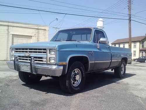 1986 chevrolet c20 454 big block 116k org. miles