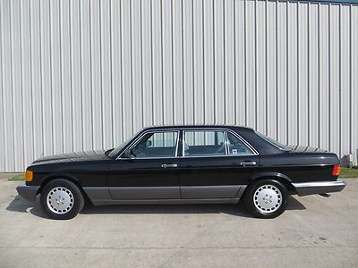 90 mercedes-benz 300sel no-accidents carfax original-miles texas-car rust-free !