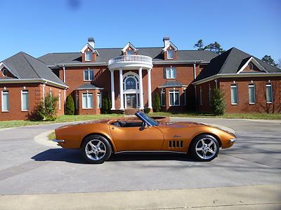 1968 427-425hp corvette convertible resto mod! 67-69 delivery financing trades