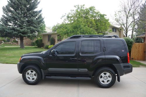 2005 nissan xterra s sport utility 4-door 4wd automatic black