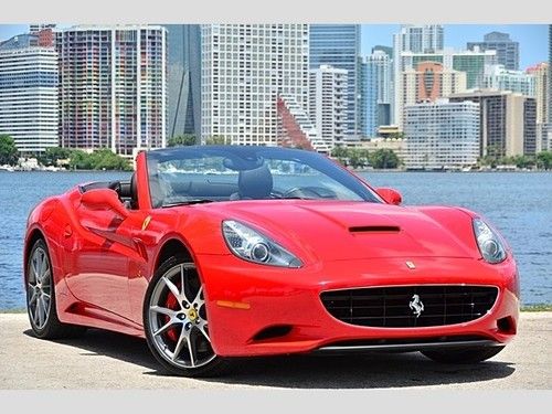 2010 ferrari california automatic 2-door convertible