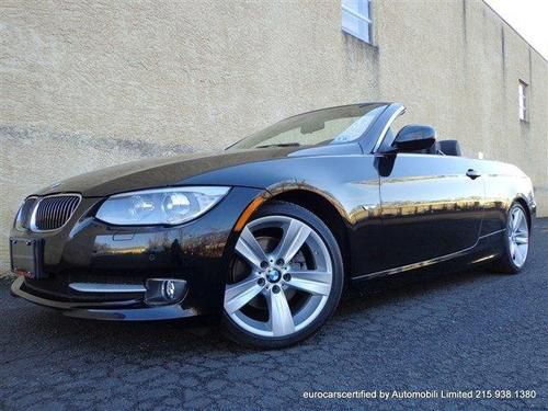 2011 bmw 328i convertible warranty sport prem conv cmfacc sirius ipod one-owner