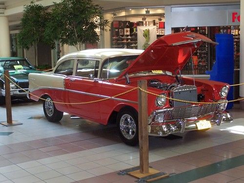 1956 chevy bel air 2 door post