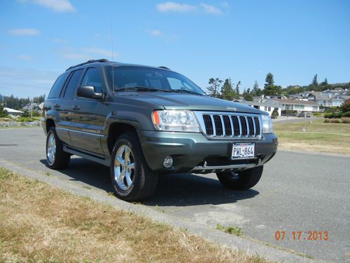 2004 jeep grand cherokee overland sport utility 4.7l v-8