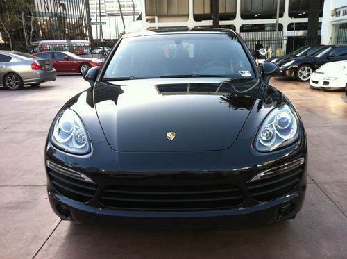 2011 porsche cayenne s sport utility 4-door 4.8l