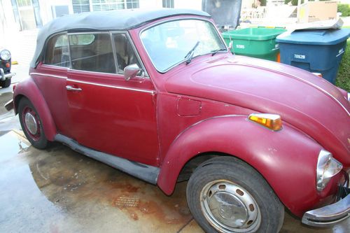 1972 vw bug convertible