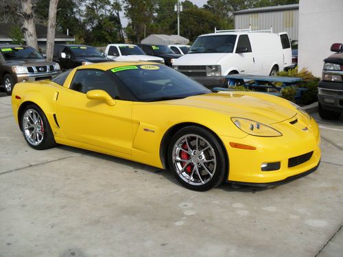 2008 chevrolet corvette z06 coupe navigation heads up display chrome wheels