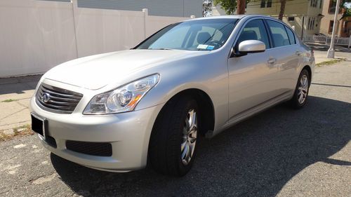 2007 infiniti g35 x only 69k miles silver on black great looking car, new!!!