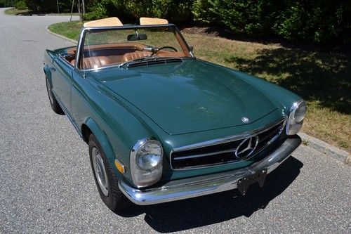 1968 mercedes 280sl  repainted in its original color (#268) 10 years ago