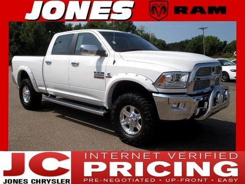 New 2013 ram 2500 4wd crew cab laramie diesel msrp $66,265 bright white